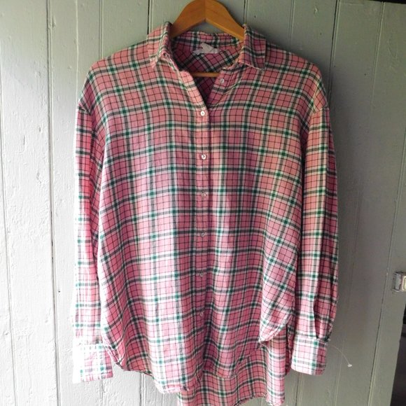 🎀Pink Artists Flannel Shirt - Picture 1 of 14